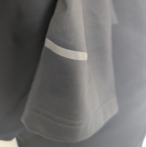 PrAna Ice Flow Hybrid Pant Black Mens Slim Elastic Waist Wicking Hybrid UPF 50 - Picture 5 of 15